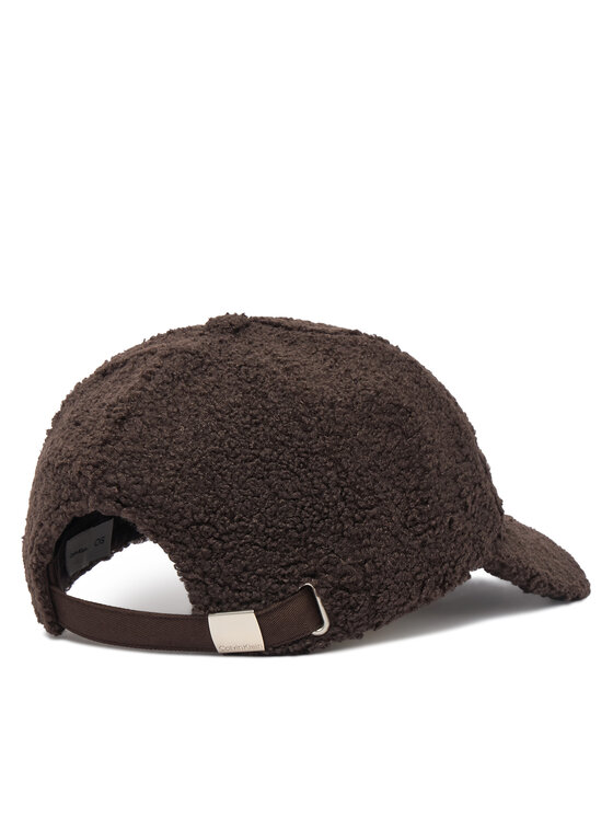 Calvin Klein Calvin Klein Cap All-Over Sherpa W/ Patch Cap LV04F5096G Dunkelbraun