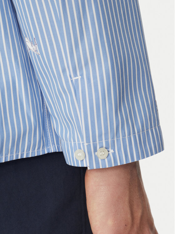 Paul&Shark Paul&Shark Srajca 25413240 Modra Relaxed Fit