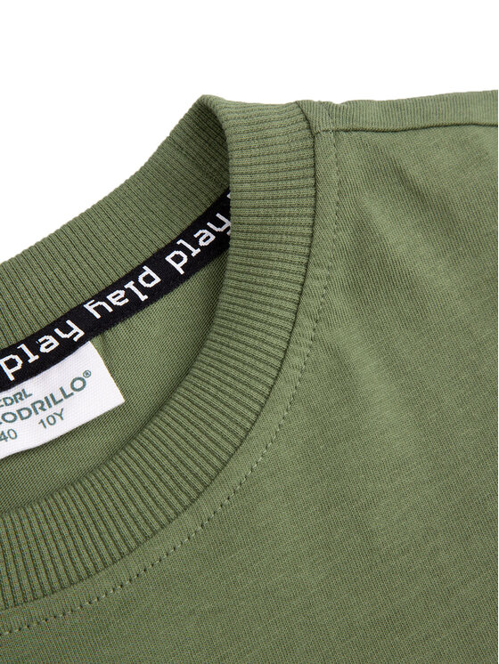 Coccodrillo Coccodrillo T-shirt WC5143201GBJ Kaki Regular Fit