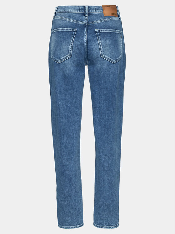 REPLAY Replay Jeansy WB471.000.581 Niebieski Balloon Fit
