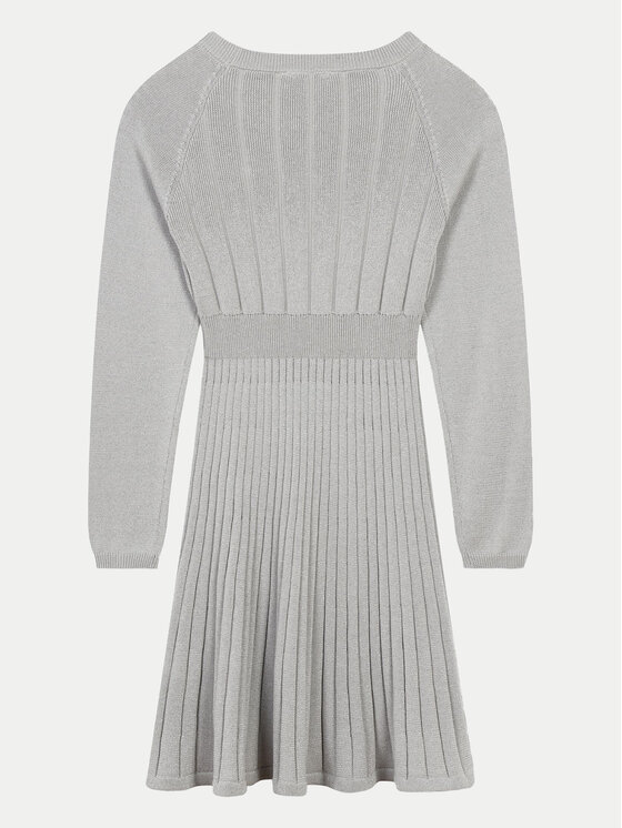 MICHAEL KORS KIDS MICHAEL KORS KIDS Трикотажна сукня R30169 M Сірий Regular Fit