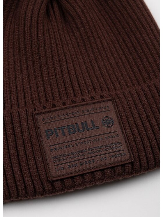 PITBULL PITBULL Czapka PITBULL DOCK Brązowy