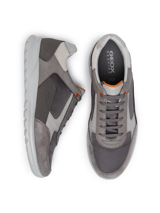 Geox Sneakers U Erast A U023EA 0AU11 C9004 Gris