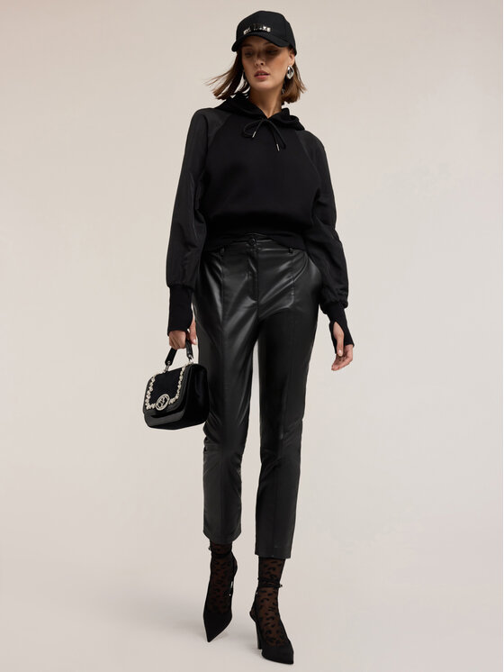 Motivi Motivi Felpa G853W003502N033 Nero Regular Fit