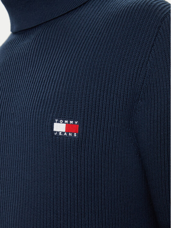 Tommy Jeans Tommy Jeans Garbó Badge DM0DM19434 Sötétkék Slim Fit