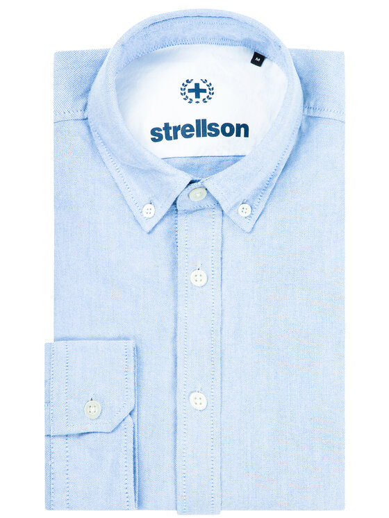 Strellson Strellson Риза Core-W 30020175 Тъмносин Regular Fit