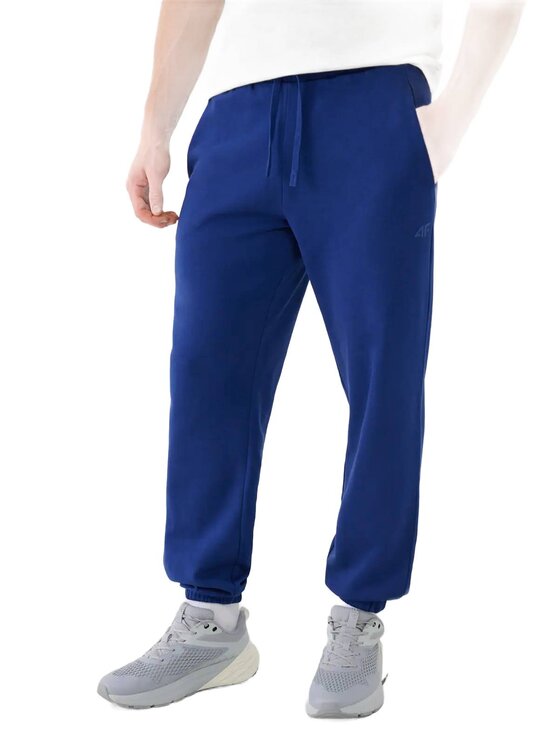 4F 4F Joggers 4FWMM00TTROM1139-031S Blu scuro Regular Fit