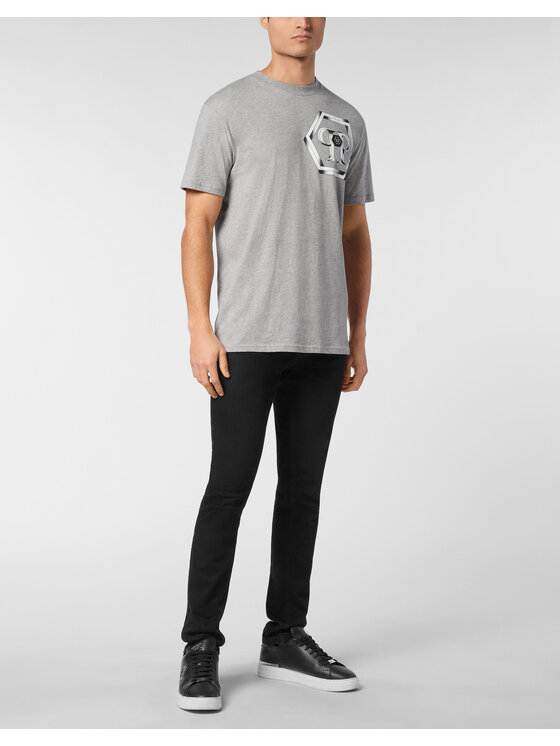 PHILIPP PLEIN PHILIPP PLEIN T-shirt 24619 Beige Regular Fit