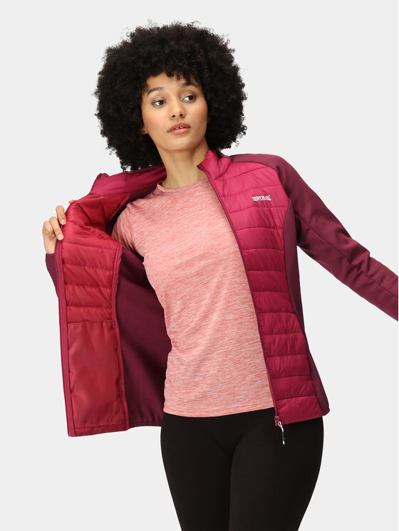 Regatta Regatta Prijelazna jakna Clumber IV Hybrid RWN274 Crvena Regular Fit