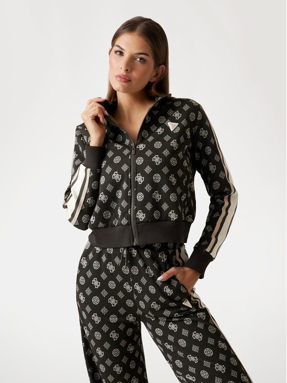 Guess Bluza 176839 Czarny Classic Fit
