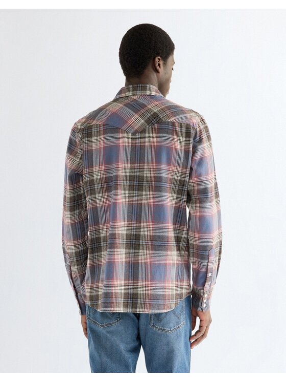 Wrangler Wrangler Koszula WESTERN SHIRT Kolorowy Regular Fit