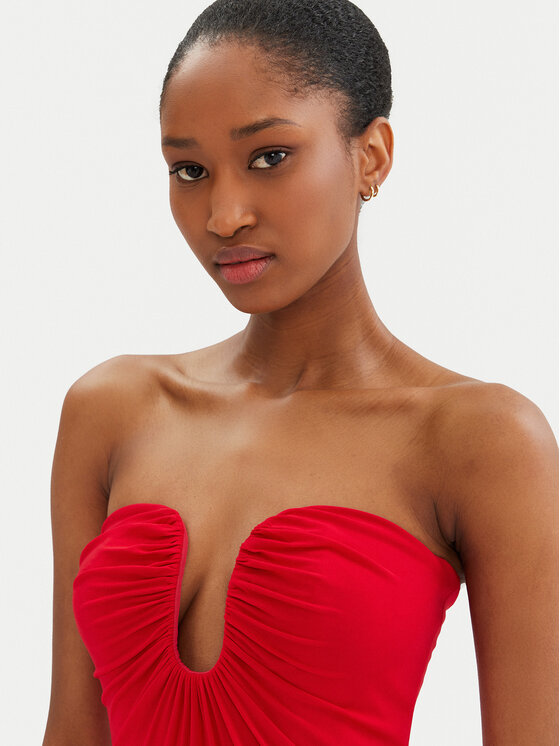 PINKO PINKO Abito da cocktail 105021 A2GS Rosso Regular Fit