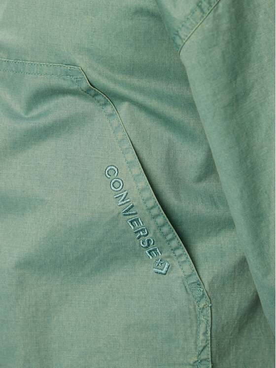 Converse Converse Übergangsjacke Double Pocket 10021097-A03 Grün Regular Fit