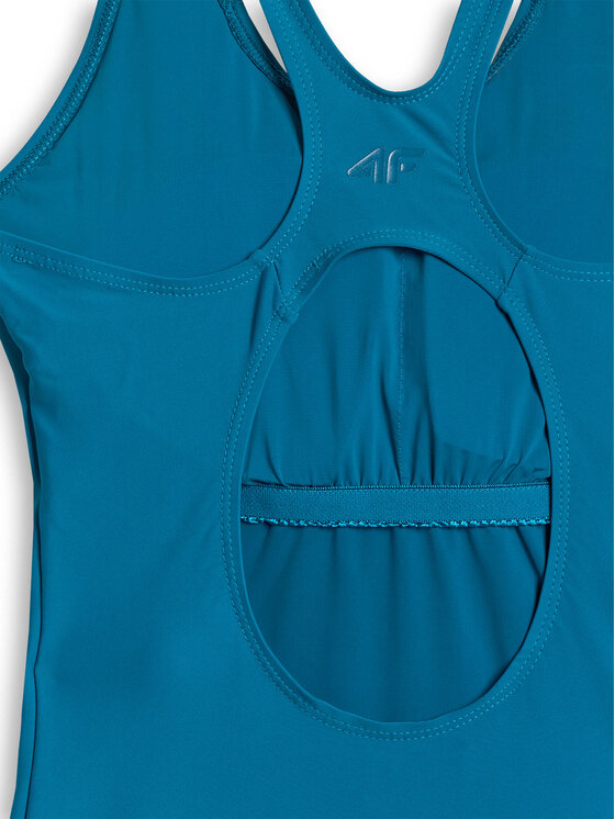 4F 4F Strój kąpielowy AQUA FORCE Turkusowy