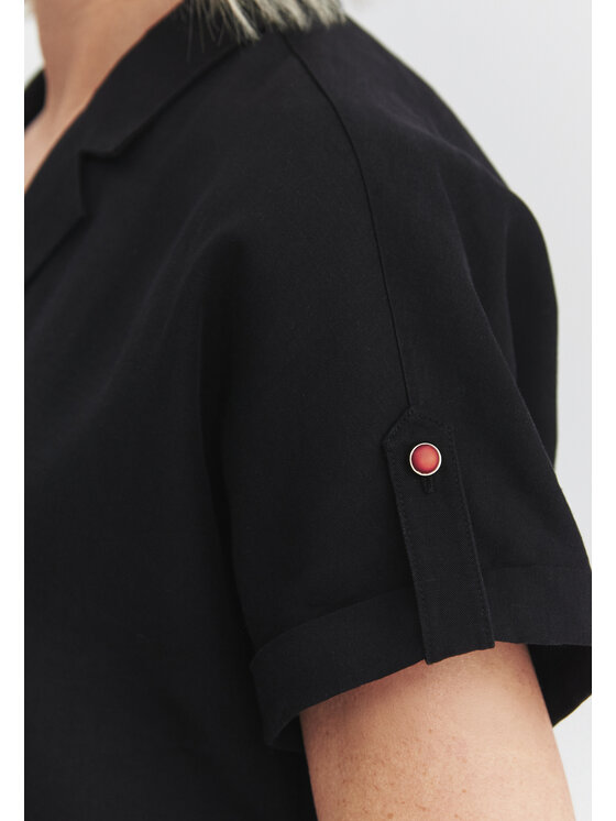 TATUUM TATUUM Koszula SEONI Czarny Classic Fit