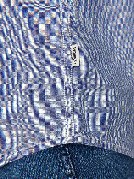 Wrangler Wrangler Koszula 112350481 Niebieski Regular Fit