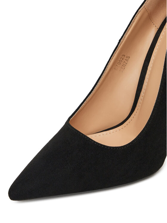 DeeZee DeeZee Pantofi cu toc subțire DZ0023 Negru