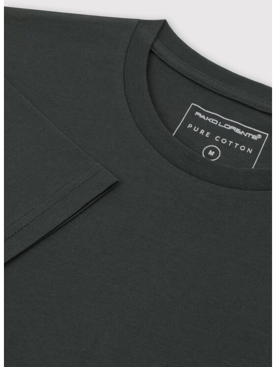 Pako Lorente Pako Lorente T-Shirt P25SF-TT-003 Zielony Regular Fit
