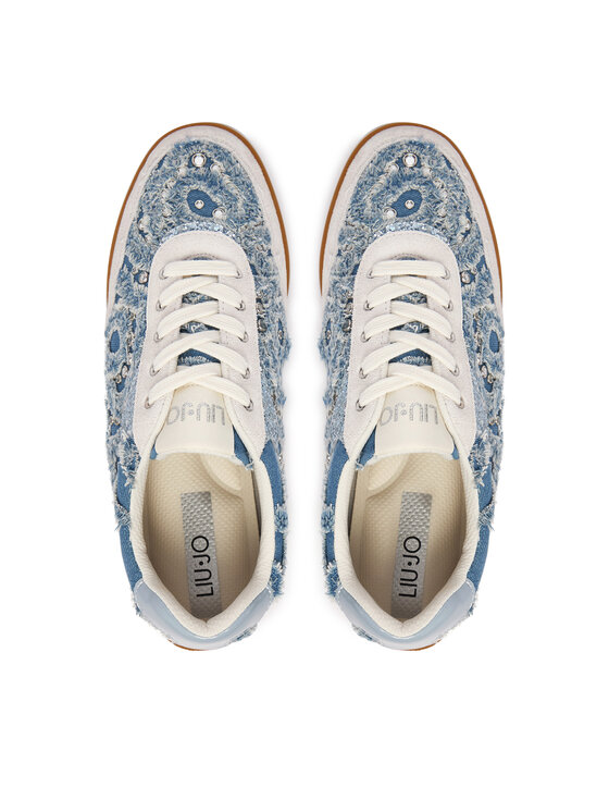 Liu Jo Liu Jo Sneakersy Lewis 04 BA6093 TX543 Modrá
