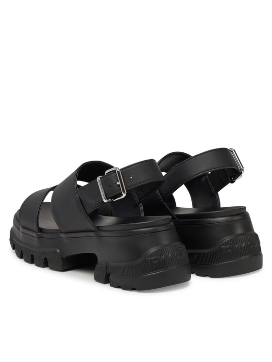 Tommy Jeans Tommy Jeans Szandál Tjw Chunky City Sandal EN0EN02750 Fekete