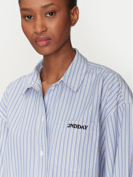 2NDDAY 2NDDAY Hemd 2251131215 Blau Regular Fit