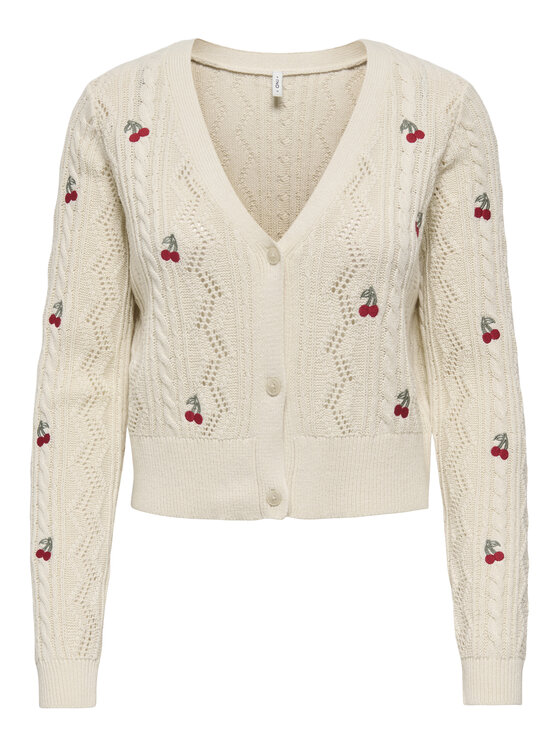 ONLY ONLY Kardigan Birtie 15363087 Béžová Regular Fit