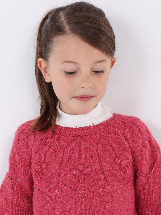 Mayoral Mayoral Sweater 4.304 Rózsaszín Regular Fit