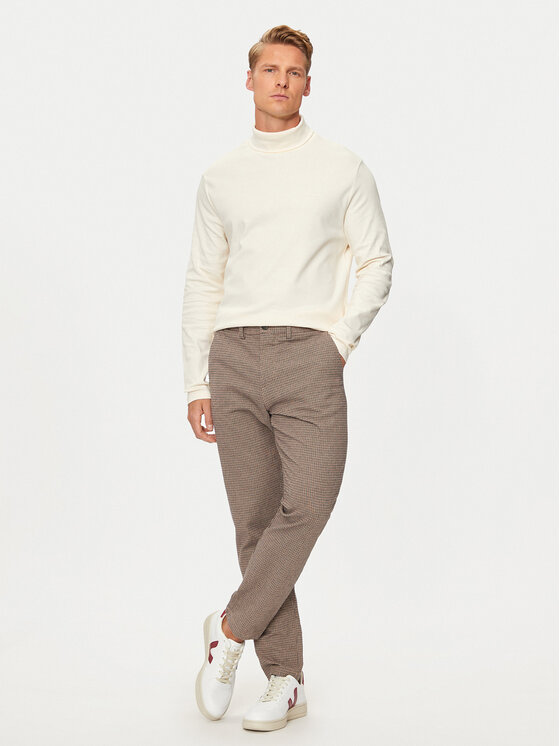 Hechter Paris Hechter Paris Rollkragenpullover 75001 142905 Écru Regular Fit