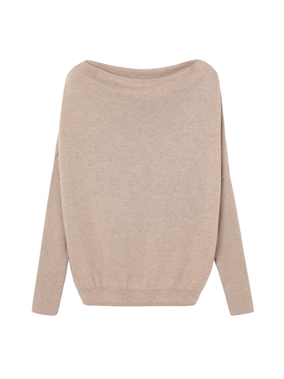 TATUUM TATUUM Sweter NASHA Beżowy Oversize