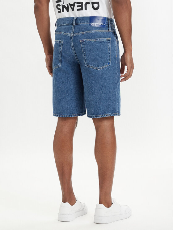 Karl Lagerfeld Jeans Karl Lagerfeld Jeans Pantaloni scurți de blugi B2M10138 Albastru Regular Fit
