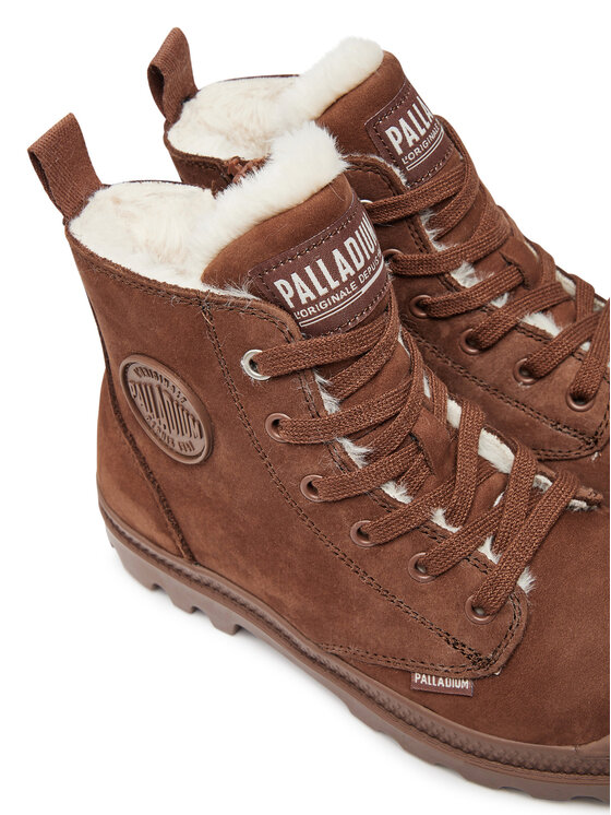 Palladium Palladium Trapery PAMPA HI ZIP WL 95982-292-M Brązowy