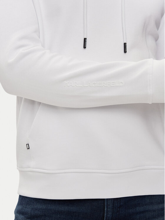 KARL LAGERFELD KARL LAGERFELD Bluză 705036 544910 Alb Regular Fit