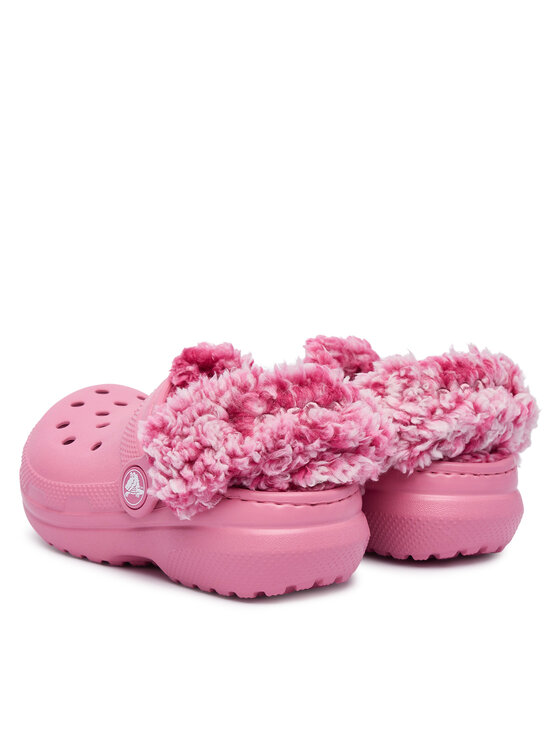 Crocs Crocs Šlepetės Classic Fleece Lined Clog T 212857 Rožinė