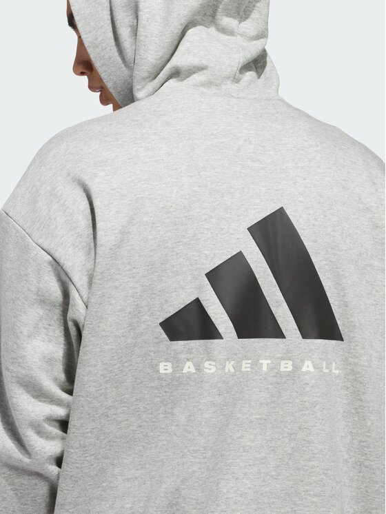 adidas adidas Bluza techniczna 139371 Szary Loose Fit