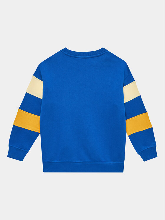 United Colors Of Benetton Sweatshirt 3J68C10DL Blau Regular Fit | Modivo.de