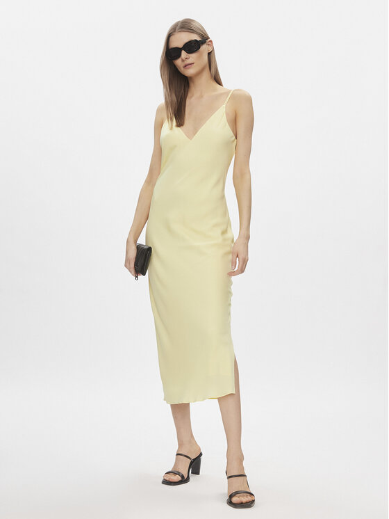 Calvin Klein Calvin Klein Letné šaty K20K206776 Žltá Regular Fit
