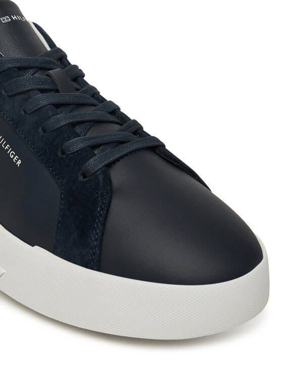 Tommy Hilfiger Tommy Hilfiger Sneakersy Th Court Mix FM0FM05634 Tmavomodrá