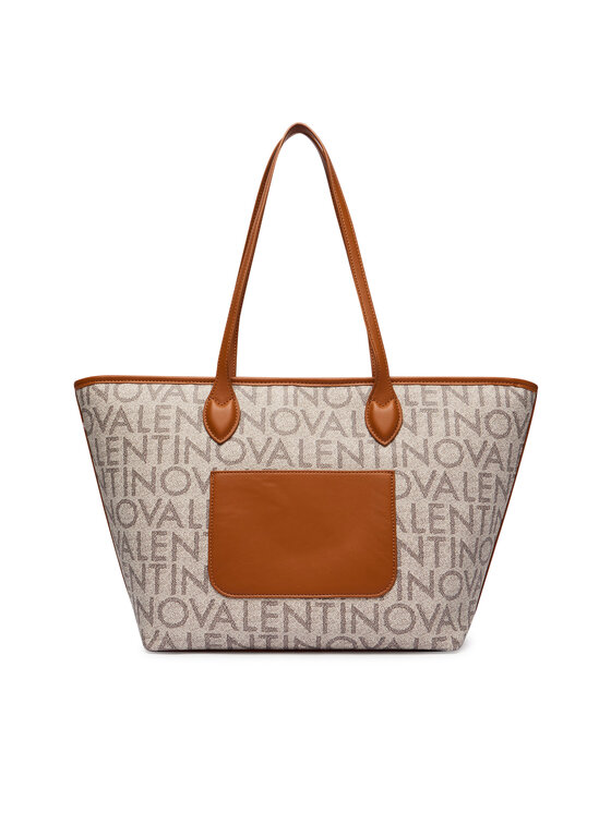 Valentino Valentino Torebka Logo VBSA1F02 Beżowy