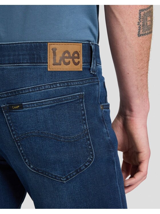 Lee Lee Jeansy RIDER Niebieski Straight Leg