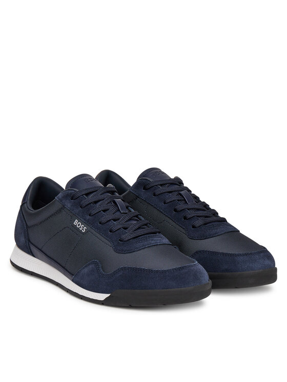 BOSS BOSS Sneakersy Titanium 50536524 Granatowy