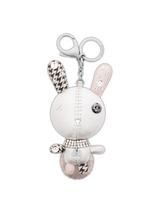 Swarovski Swarovski Brelok Mathilde Silver Bag Charm 5020921 Srebrny
