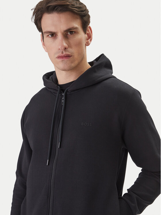 BOSS BOSS Mikina Saggy 50555495 Čierna Regular Fit