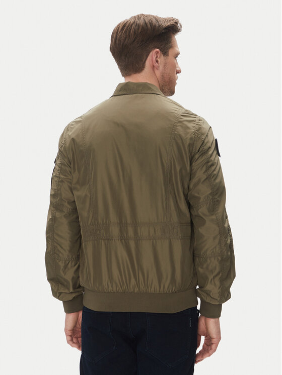 Aeronautica Militare Aeronautica Militare Prijelazna jakna 251AB2071CT3081 Kaki Regular Fit