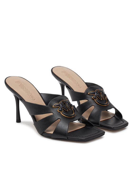 PINKO PINKO Klapki Lisa 04 SD0311 P003 Czarny