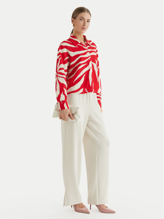 ONLY ONLY Košulja Sakura 15366883 Crvena Regular Fit