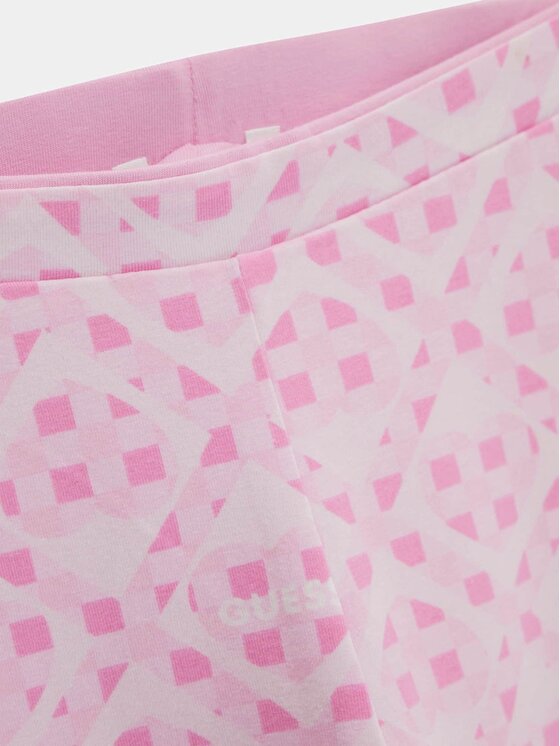 Guess Kids Guess Kids Spodnie materiałowe 180613 Kolorowy Regular Fit