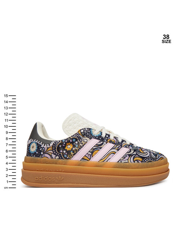 adidas adidas Sneakersy Liberty London Gazelle Bold KK4698 Czarny