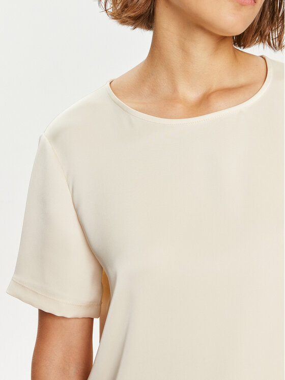 Weekend Max Mara Weekend Max Mara Μπλουζάκι Gilbert 2425946051650 Μπεζ Oversize