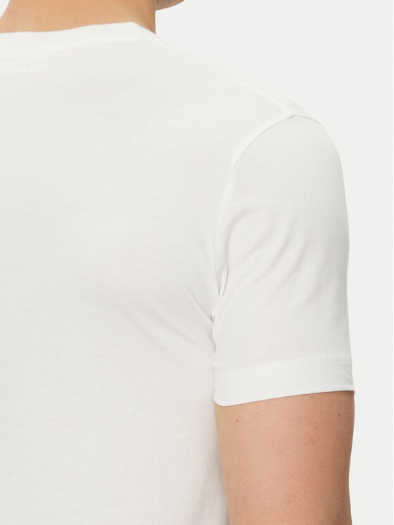 KARL LAGERFELD KARL LAGERFELD Marškinėliai 755065 552241 Balta Regular Fit