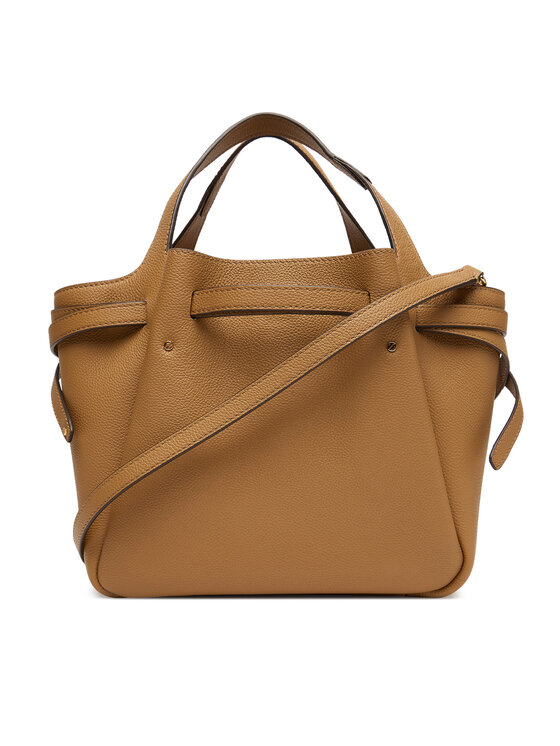 Tory Burch Tory Burch Ročna torba Romy Satchel 164866 Rjava